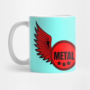 Metal cwing Mug